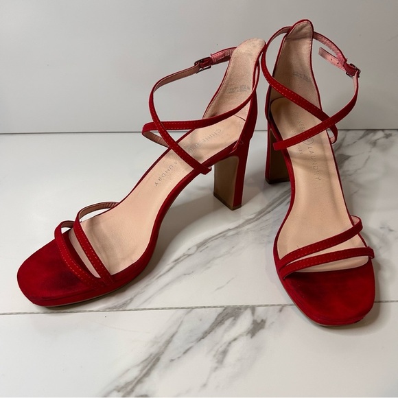 Chinese Laundry Crimson Strappy Heels Size 8 - Picture 3 of 8